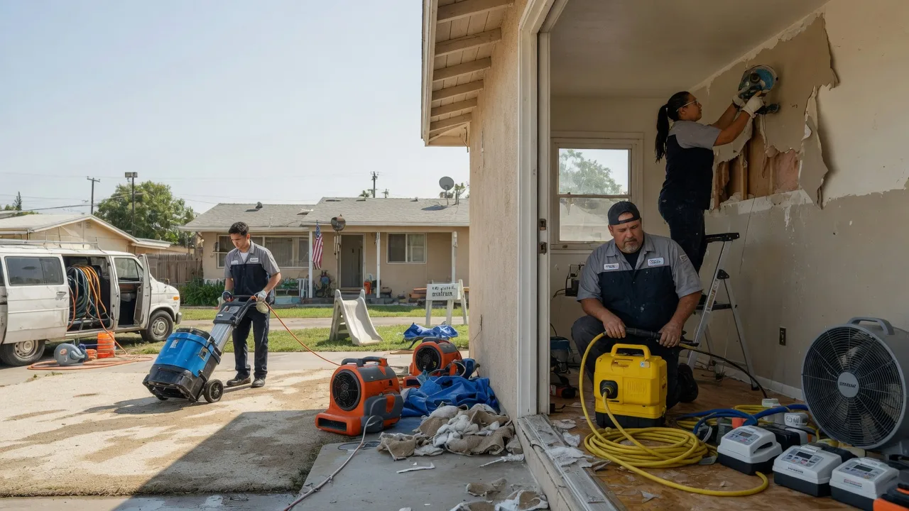 Water Damage Restoration in Roseville, CA near me